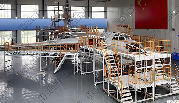 Aircraft Hangar System for a Certain Aircraft Model